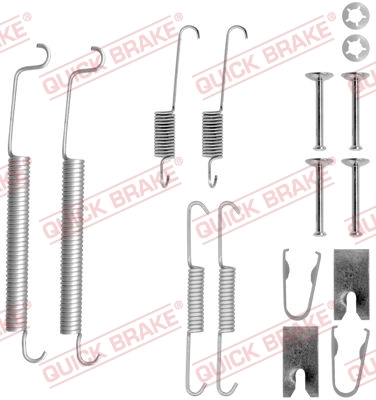 Accessory Kit, brake shoes